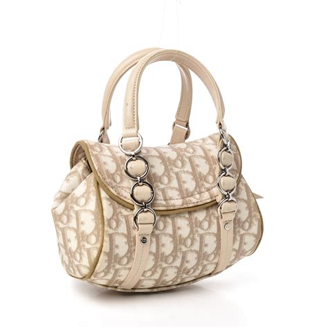 CHRISTIAN DIOR Monogram Mini Romantique Trotter Bag